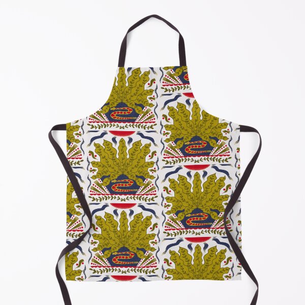 Item preview, Folk Art Snake Plant with Sun designed and sold by jennyprintco.
