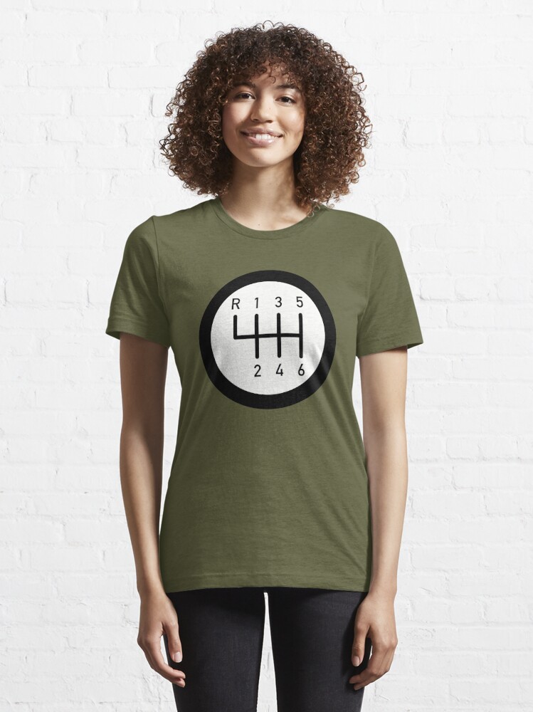 6 Speed Manual Transmission British Racing Green Essential T-Shirt for  Sale by SVGWBA