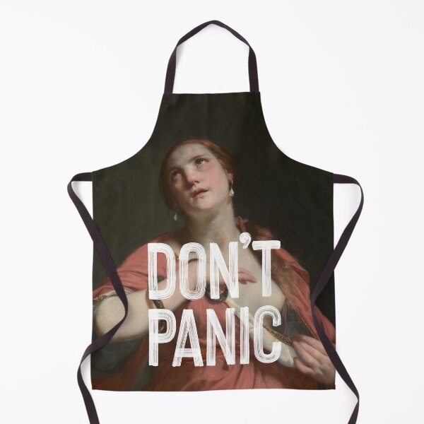 Item preview, Don't Panic designed and sold by OhFineArt.
