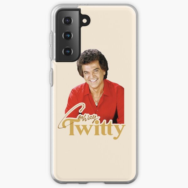 Conway Twitty ))(( Retro Country Legend Design Samsung Galaxy Soft Case