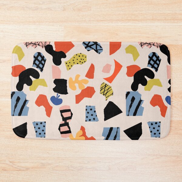 Item preview, Colorful Ripped Paper Confetti Pattern designed and sold by Designs By YL.