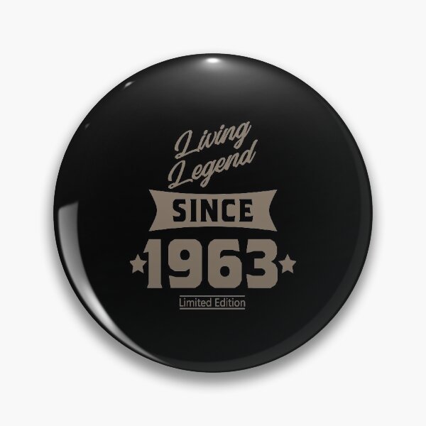 Item preview, Living legend since 1963 birthday gift designed and sold by rodmendonca.