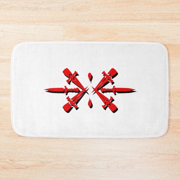 Item preview, inej ghafa symbol - red with shadow designed and sold by bwayjime.