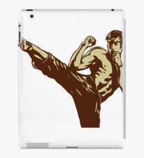 Vinilo o funda para iPad Patadas de hombre de Karate