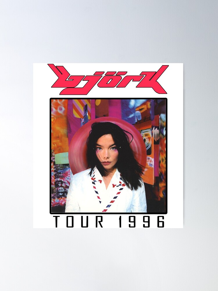 Vintage Bjork Post Tour 1996 90 S Boys Girls