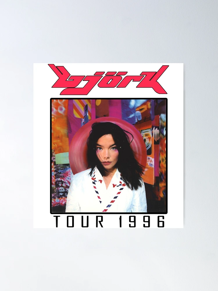 Vintage Bjork Post Tour 1996 90 S Boys Girls