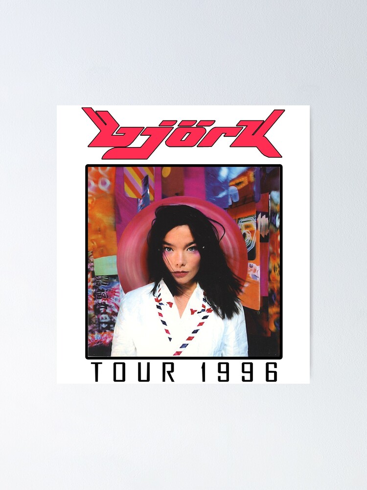 Vintage Bjork Post Tour 1996 90 S Boys Girls