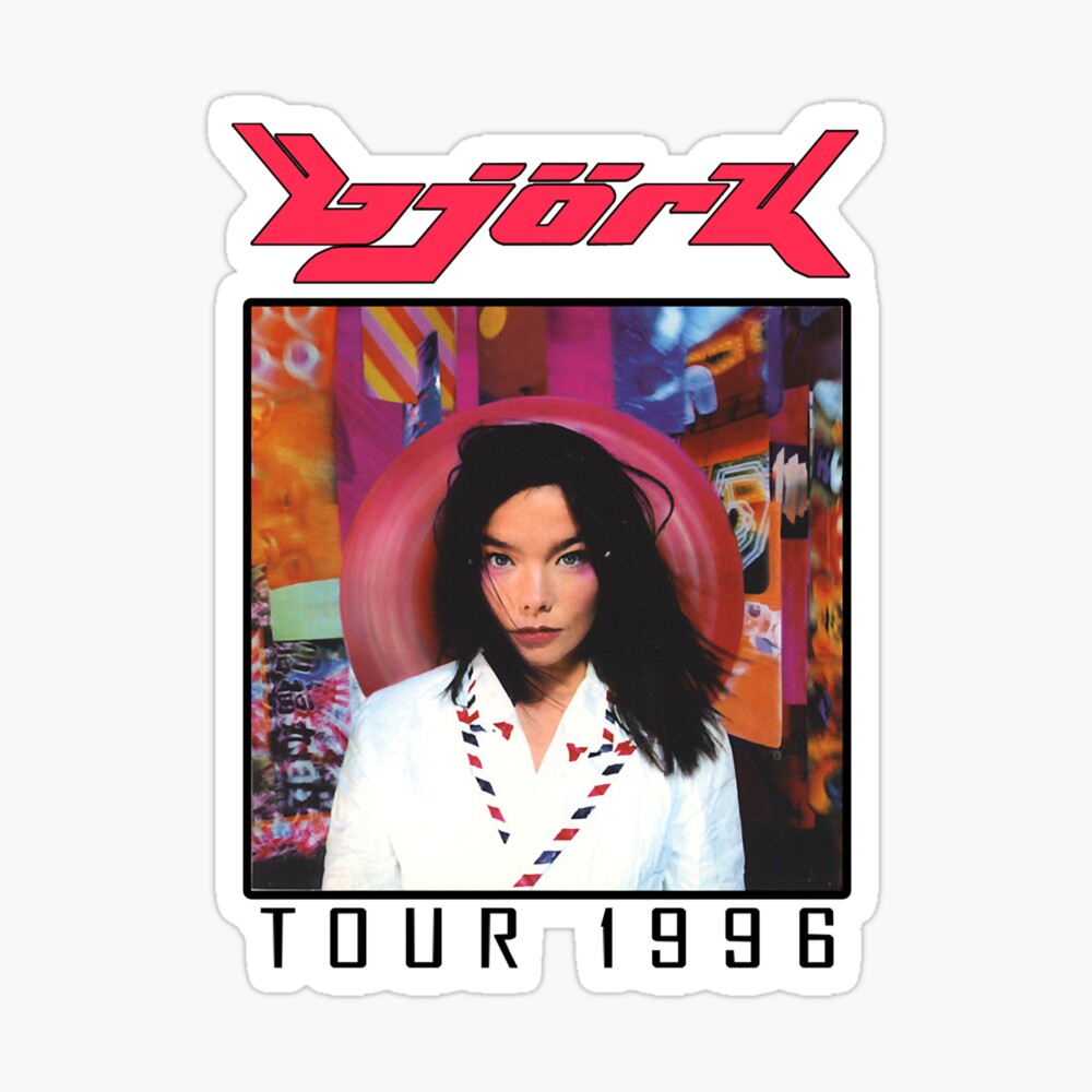 Vintage Bjork Post Tour 1996 90 S Boys Girls