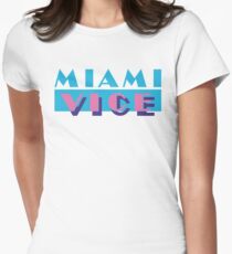 Miami Vice Women's Fitted T-Shirt