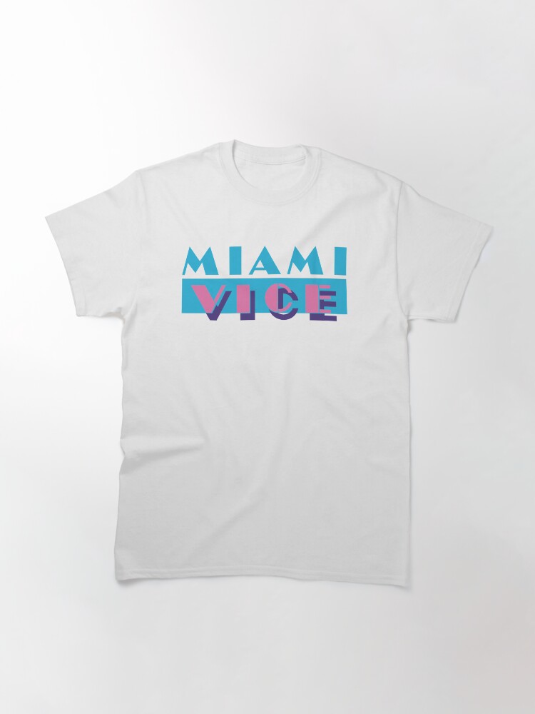 T-shirt classique ''Miami Vice' : autre vue