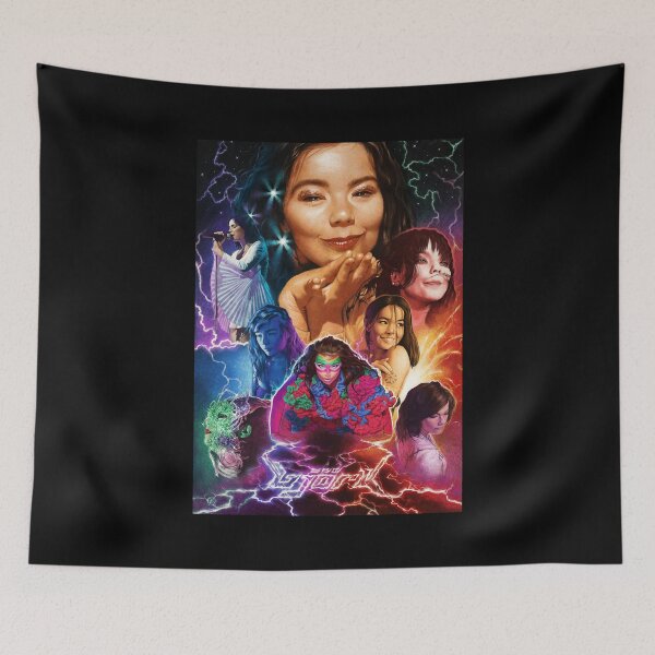 Item preview, Vintage Björk Illustrated Poster Fan Art Retro 90 S Boys Girls designed and sold by BjorkPostFelipe.