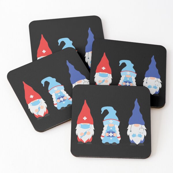 Item preview, Nurses and Doctor Gnomes designed and sold by ecdato.