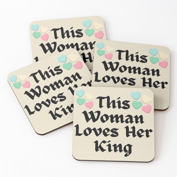 Item preview, Wordplay meme, This Woman Loves her King #2 designed and sold by Hypnotees.