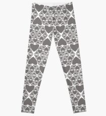 Heart Sierpinski Triangle Leggings