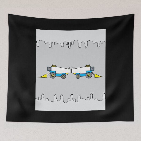 Item preview, Combine Tractor Retro designed and sold by flofin.