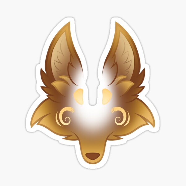 Brown Fox (Zolnixi) Sticker