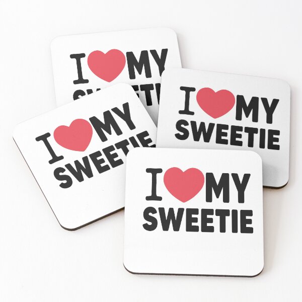 Item preview, I Love My Sweetie Family Love Heart Gift designed and sold by Heddar Badreddine.