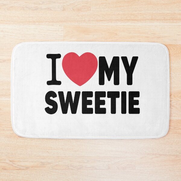 Item preview, I Love My Sweetie Family Love Heart Gift designed and sold by Heddar Badreddine.
