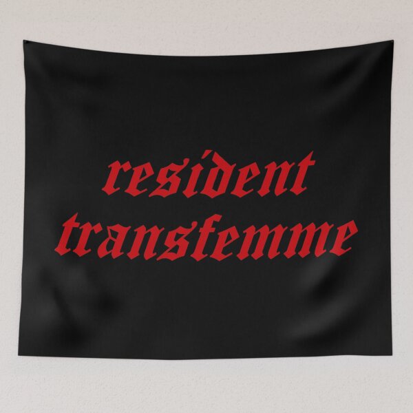 Item preview, Resident Transfemme designed and sold by punkauracrystal.