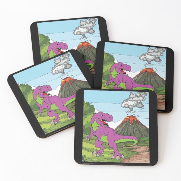 Item preview, Dinosaur Volcanic Eruption Nature designed and sold by flofin.