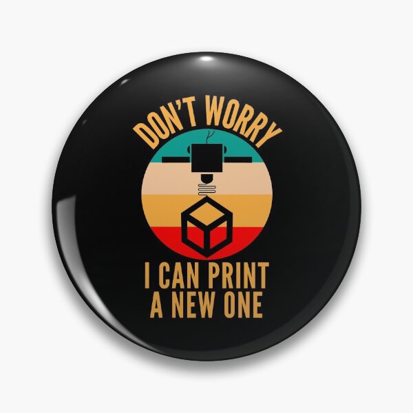 Artikelvorschau, Funny 3D Printing Quote entworfen und verkauft von HalpinDesign.