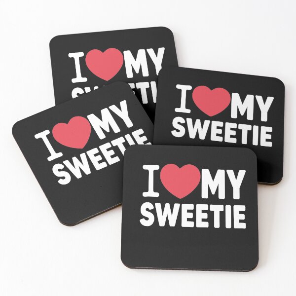 Item preview, I Love My Sweetie Family Love Heart Gift designed and sold by Heddar Badreddine.