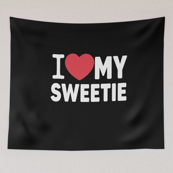 Item preview, I Love My Sweetie Family Love Heart Gift designed and sold by Heddar Badreddine.