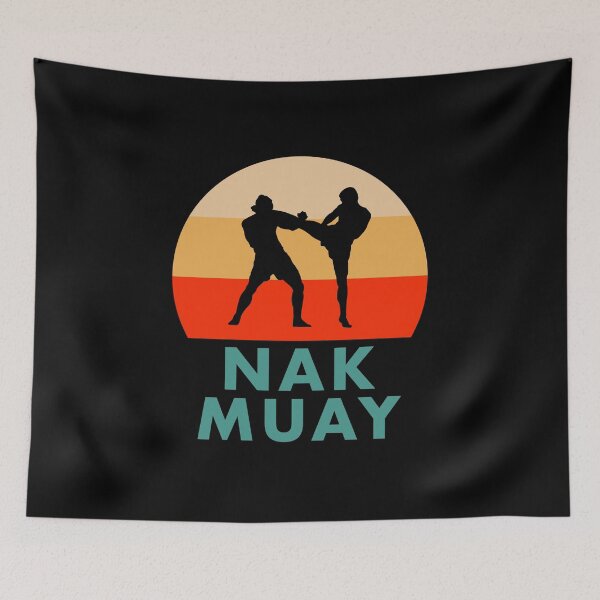 Item preview, Nak Muay Retro Muay Thai designed and sold by HalpinDesign.