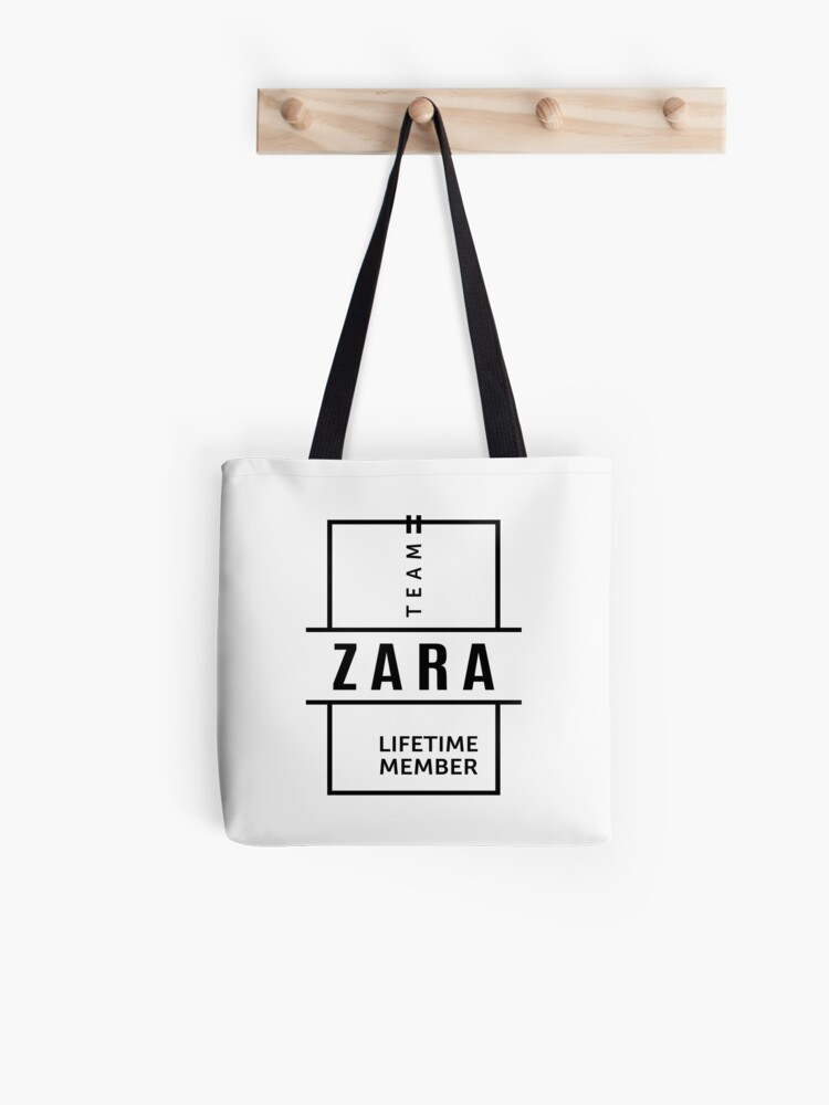 Womens Zara Personalized Name Birthday Gift Tote Bag