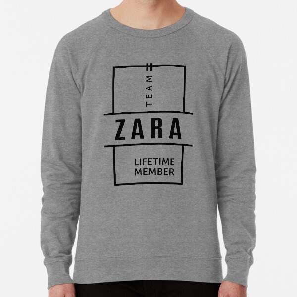 zara name sweatshirt