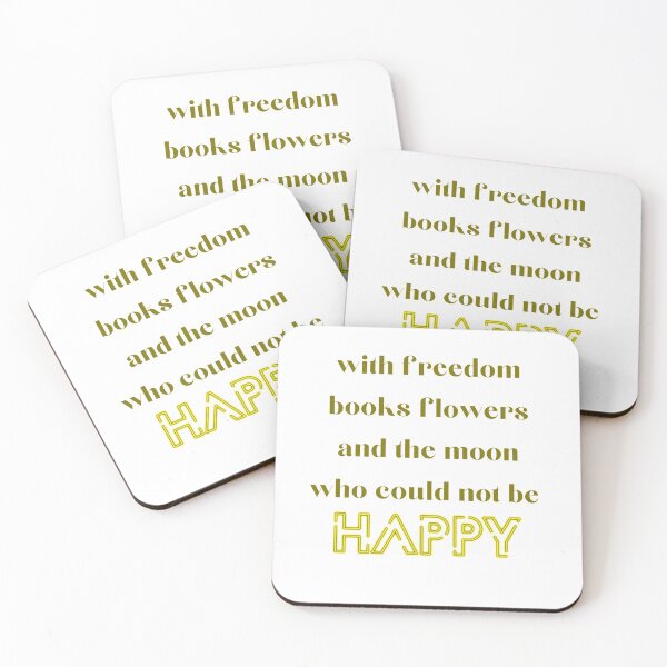 Item preview, Happy freedom flowers and moon designed and sold by JAG2B.