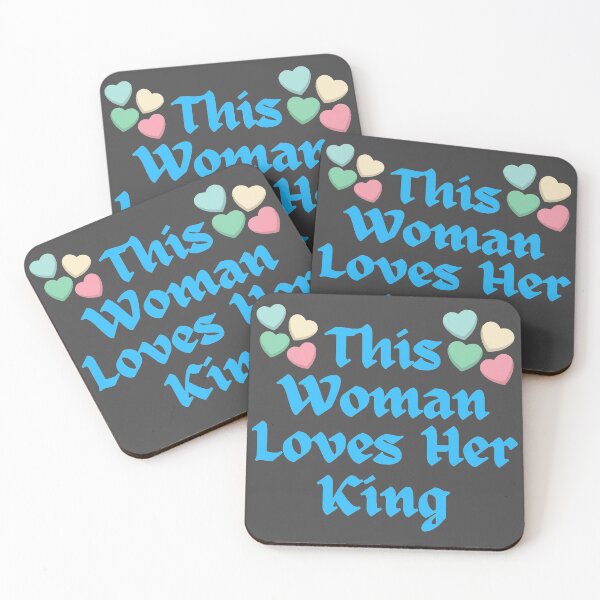 Item preview, Wordplay meme, This Woman Loves her King #3 designed and sold by Hypnotees.