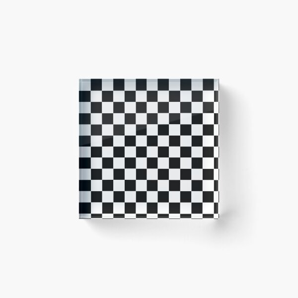 Item preview, black and white checker pattern classis aesthetic v2 (bigger) designed and sold by Ray Loka.