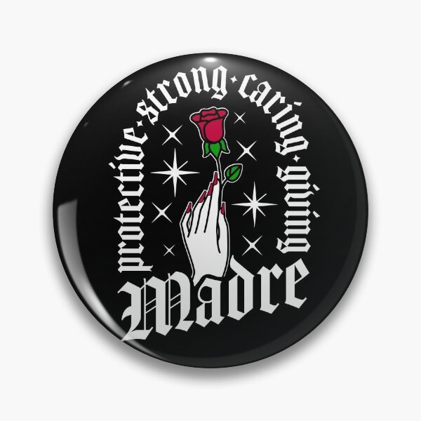 Item preview, Madre Protective Strong Caring Giving Rose designed and sold by TheCraftyDrunkCo.