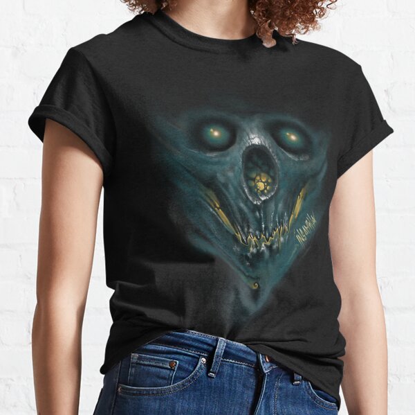 INSAMNIA's "blue skull" Classic T-Shirt