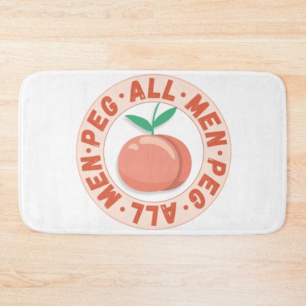 Item preview, Peg all men - peach designed and sold by RebeccaART5.