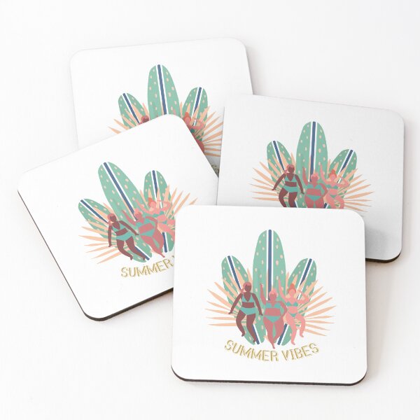 Item preview, Summer Vibes Surf Girls  designed and sold by Marear.