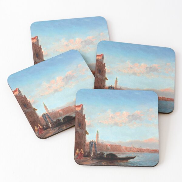 Item preview, Figures coming out of the Palace, Grazia Canal - Felix Ziem designed and sold by CJET.