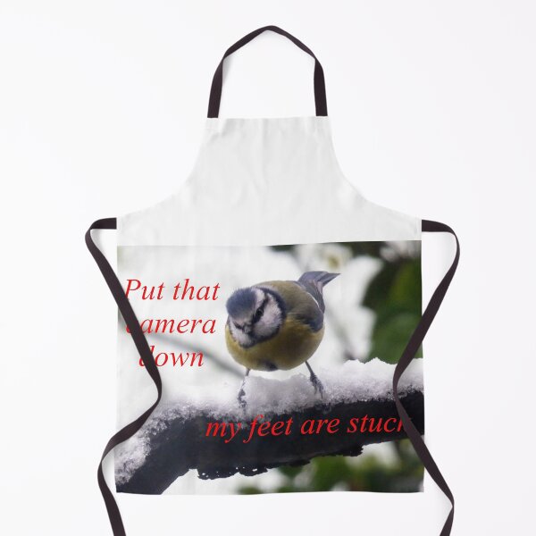 Item preview, bluetit stuck in the snow designed and sold by 6059.