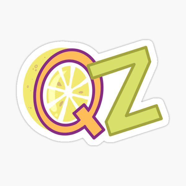 Queer Zest Zine Fest Logo Sticker