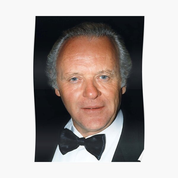 Poster Anthony Hopkins Redbubble