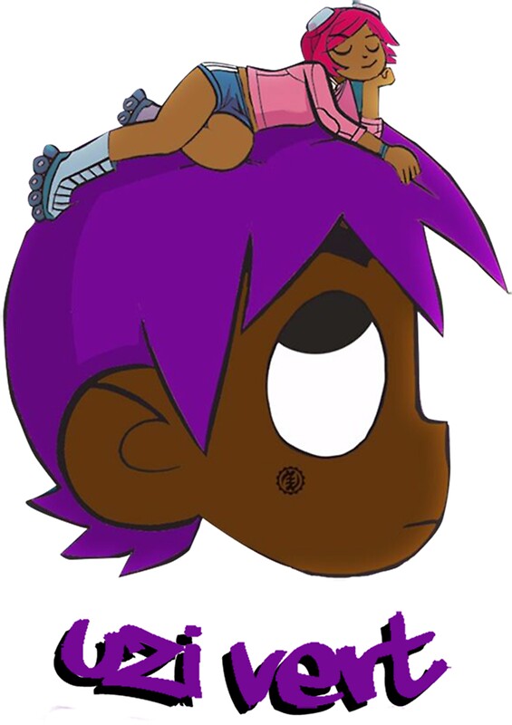 Lil Uzi Vert Design & Illustration: Stickers | Redbubble