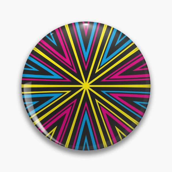 Item preview, Barcode Sunburst Square (CMYK) designed and sold by John Uttley.