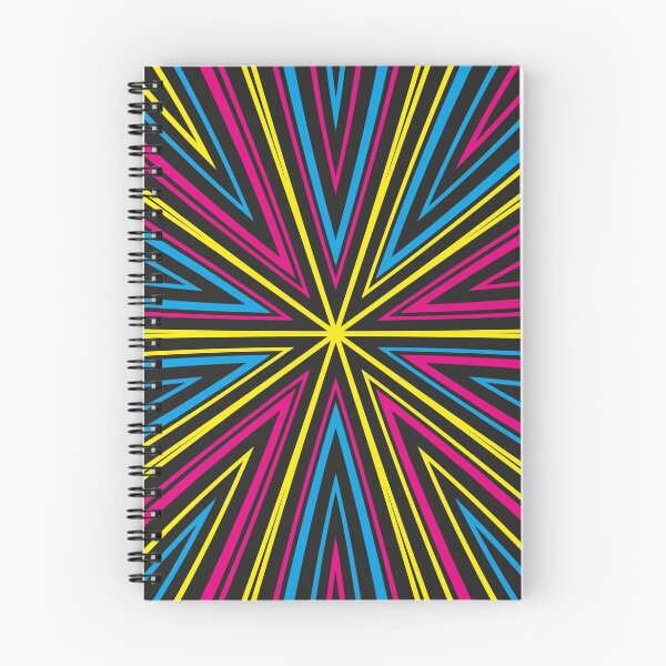 Item preview, Barcode Sunburst Square (CMYK) designed and sold by John Uttley.