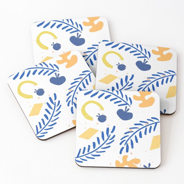 Item preview, Abstract Flower And Leaf Confetti Pattern Design  designed and sold by Designs By YL.