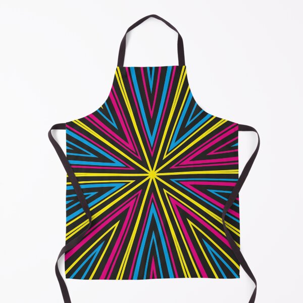 Item preview, Barcode Sunburst Square (CMYK) designed and sold by John Uttley.