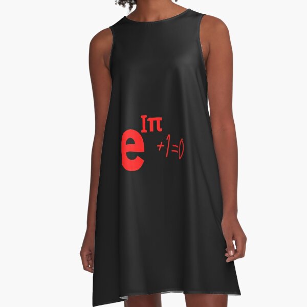  Euler's identity, mathematical equation A-Line Dress