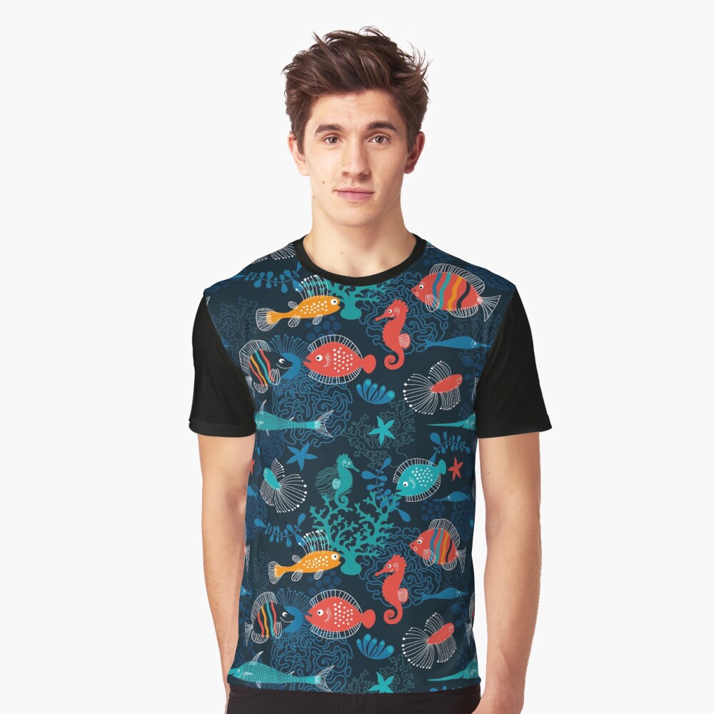 Item preview, Graphic T-Shirt designed and sold by peacockcards.