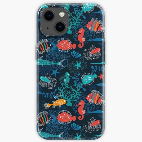 Tropical Fish Under the Sea iPhone Soft Case