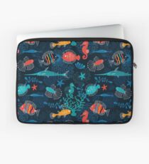 Tropische Fische unter dem Meer Laptoptasche